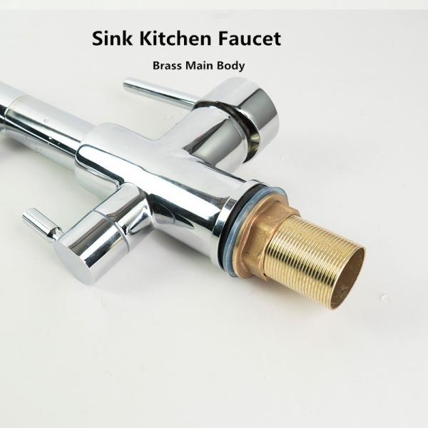 Латунная фильтрованная длина нержавеющей стали 60mm Faucet кухни воды