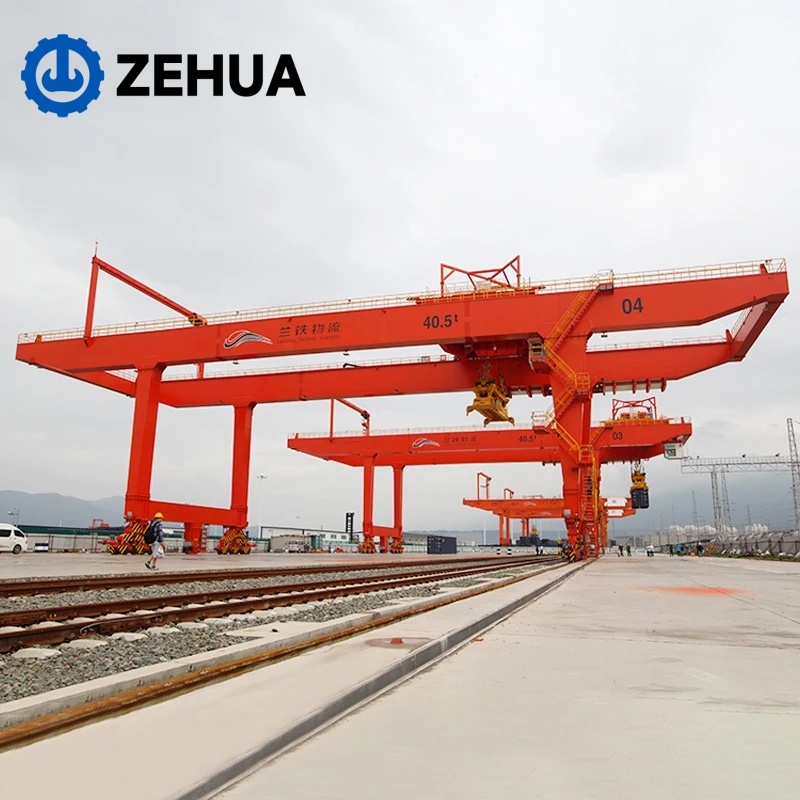 Advanced RMG Container Crane for Railway and Port Yard Operations