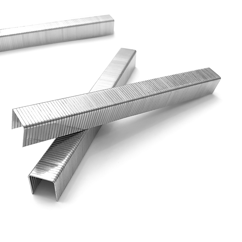 Hot Selling 7110 U-Type Staples 71 Series Galvanized Pneumatic Staples for Sofa & Furniture
