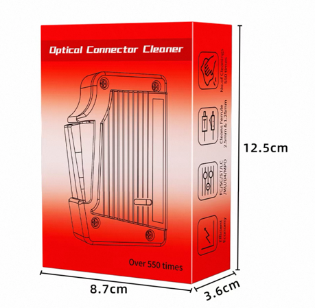Fiber Optic Cleaner Cassette for SC FC ST LC Connector