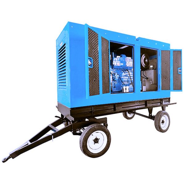 High Power Output Mobile Diesel Generator Emergency Diesel Engine Generator Set Water Cooled Diesel Generator