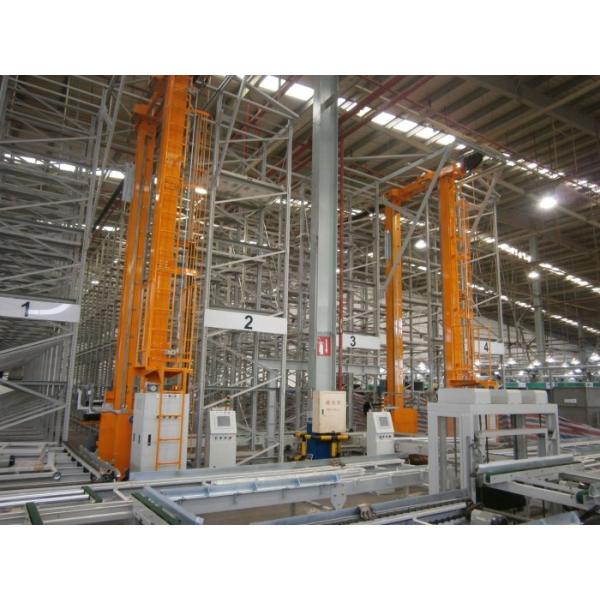 500kg~1500kg ASRS Warehouse Automated Rack Storage Customized Size