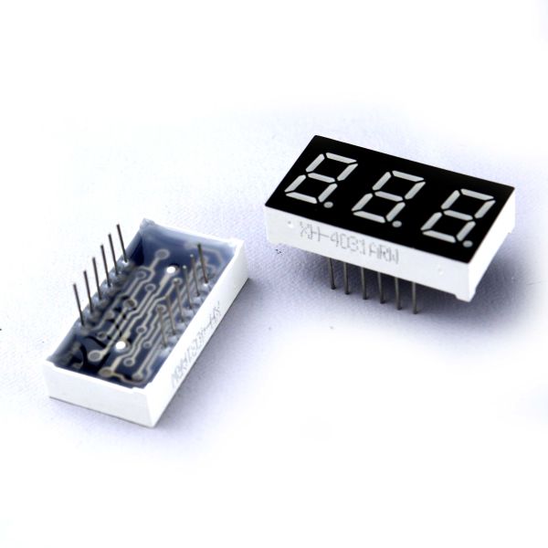0.4 Inch 3 digit LED Seven Segment Display