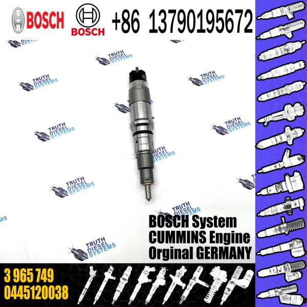 High Quality 3965749 Diesel Engine Fuel Common Rail Injector 0445120133 0 445 120 133