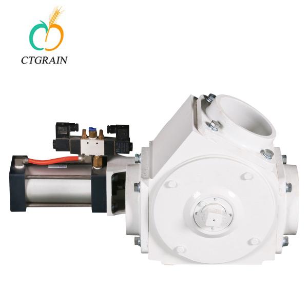 Powder Diverter Valve Two Way Control Diverter Flap Valve For Mill Plant