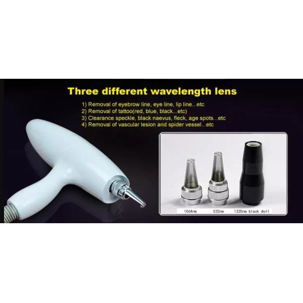 HOT sale Q switched ND YAG Laser / 532 &1064 &1320nm Yag Laser Tattoo Removal Machine Price / Carbon Laser Peel Machine