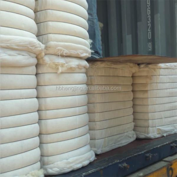 Factory Scoured Natural White Sheep Wool