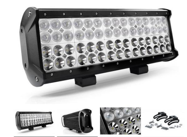 Factory direct cheap waterproof 14.5 inch 180w car off road straight quad row led light