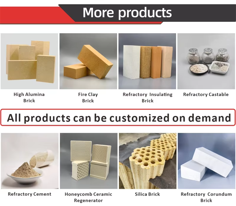 Lightweight B1 B2 Refractory Clay Fire Bricks For Boiler Insulation Furnace Lining