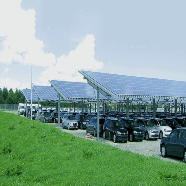 Commercial Residential HDG Q345 Carport Solar Systems
