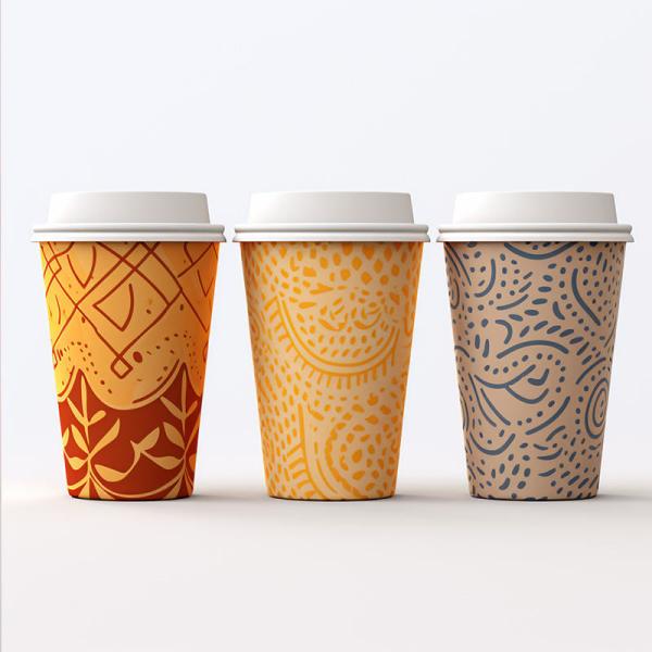 Customized 100% biodegradable eco-friendly and plastic free water-based coating for coffee milk and hot drink paper cups