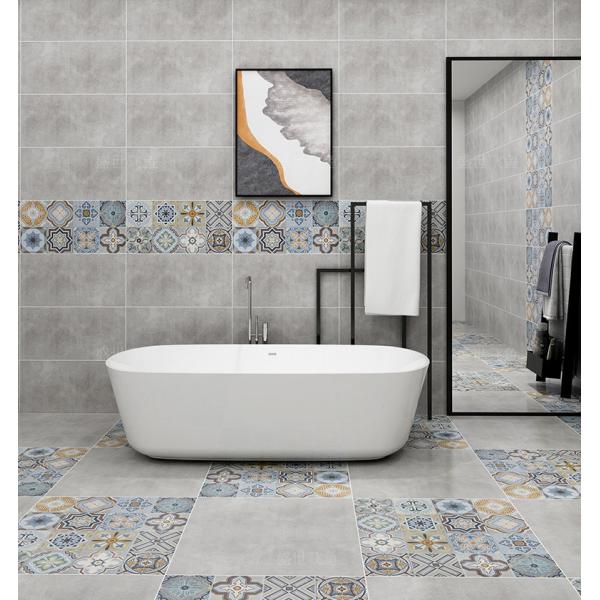 Metallic Finish 600X600mm Ceramic Kitchen Floor Tile