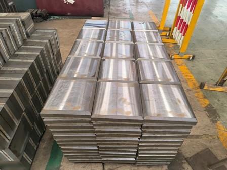 Aluminium TA1 Steel Explosion Bonded Clad Plate Polished For Aluminum Smelter
