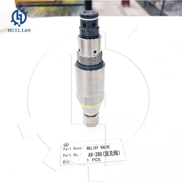 Клапан сброса давления запасных частей экскаватора клапана сброса AV-280 главный для Parker