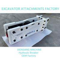 Excavator Hydraulic Breaker Rock Hammer 150mm Wide Chisel Hydraulic Rock Hammer HB30G SB81 For 28 Ton 35 Ton OEM Factory