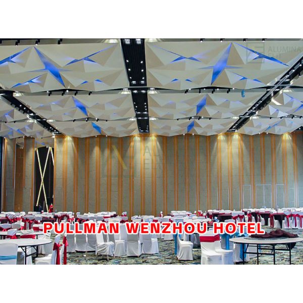 Pullman Wenzhou Hotel：Customized Operable Wall Panels and Movable Partition Wall for Temporary Walls in Meeting Rooms and Schools