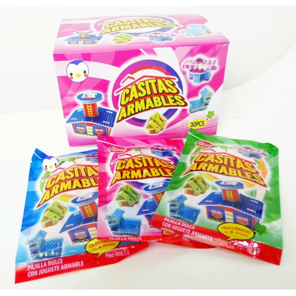 Multi помадки ручки конфеты CC вкуса плода с прекрасной игрушкой мозаики виллы