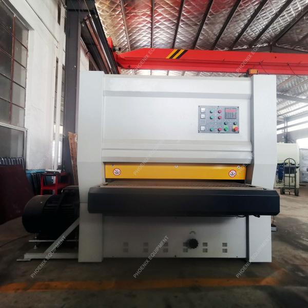 R-RP1300 Aluminium Metal Stainless Sheet Heavy Duty Wide Belt Sanding Polishing Machine