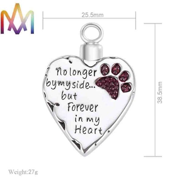 OEM Pet Urn Necklace For Ashes
