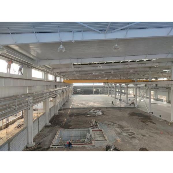 Eco Friendly High Strength Steel Structure Construction Frame Industrial Buildings