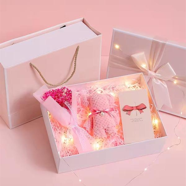 4C/UV/laminagem/estampagem/estampagem de superfície em caixa de presente personalizada
