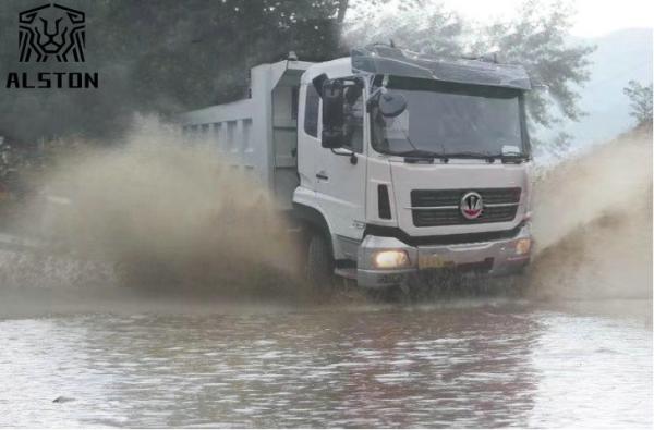 40 Ton Heavy Duty Tipper Truck , Euro 2 Diesel Dump Truck 6x4
