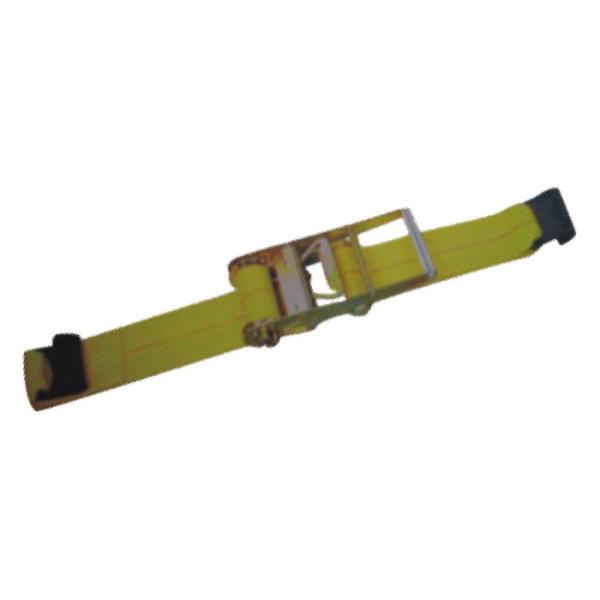 1 t 2" Webbing полиэфира бросает желтый цвет для пакгауза/пояса слинга паутины