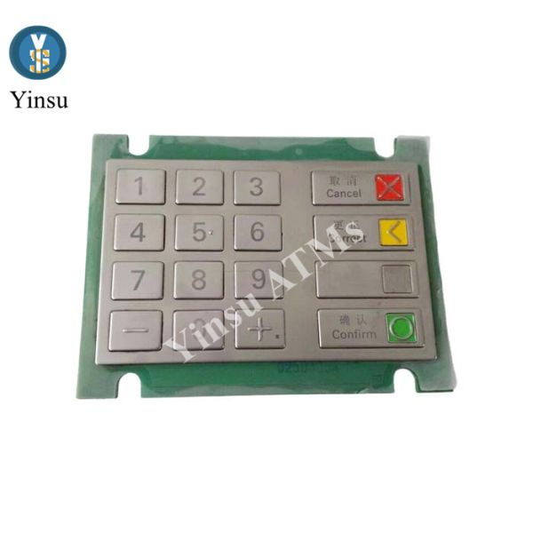 01750087220 ATM Parts Wincor EPPV5 Chinese and English Version Wincor V5 Keyboard 1750087220