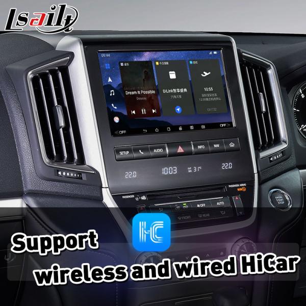 Lsailt Android Мультимедийный видеоинтерфейс для 2016-2021 Toyota Land Cruiser LC 200 GXL VX VXR VX-R Sahara LC200