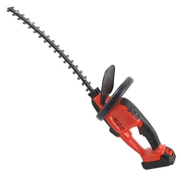 Cordless Hedge Trimmer Curving Steel Blade Reduced Vibration Battery and Charger Included