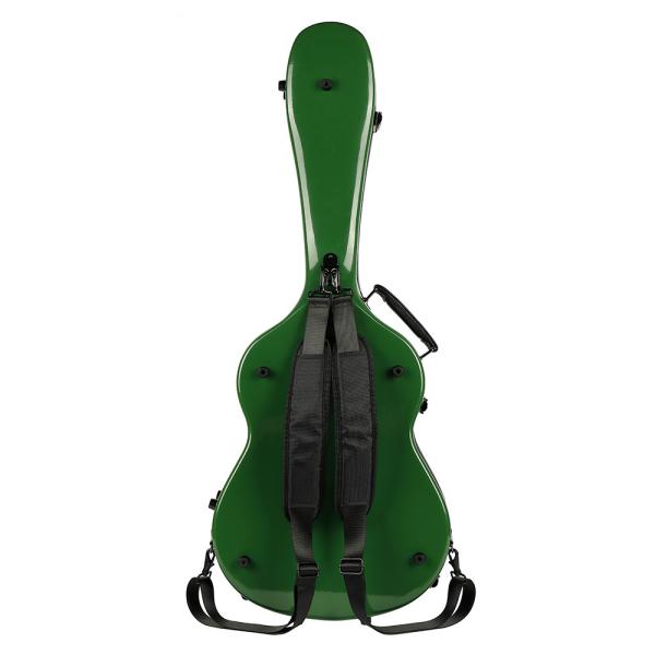 Green Classical Hard Shell Guitar Case 39 Inch Fiberglass Anti Pressure