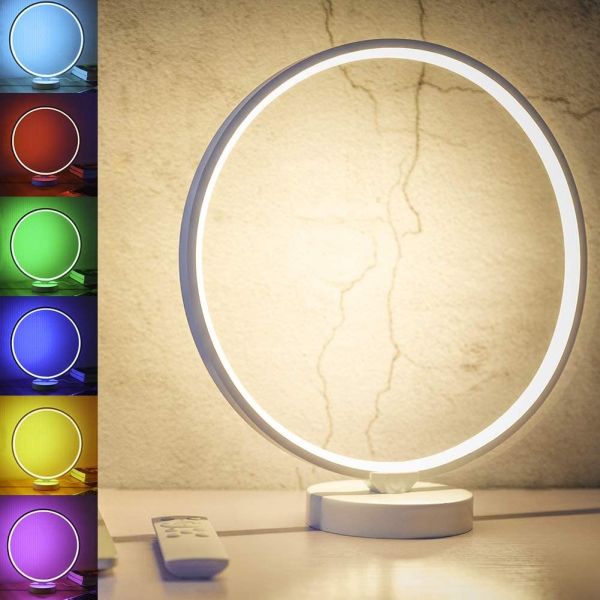 2700K RGBW Remote Control Mood Lamp Bedside Table Lamp for Home Party