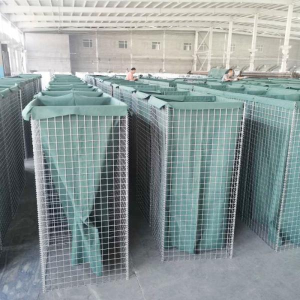 высота 0.6m гальванизировала сваренный барьер Gabion защитительный
