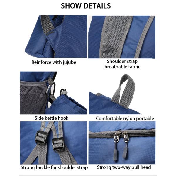 Private Label Outdoor Sports Backpacks Oxford Basketball Team Backpacks Foldable