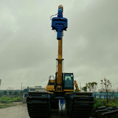 Martillo hidráulico del Vibro para los proyectos de construcción de trabajo de Waterbodies