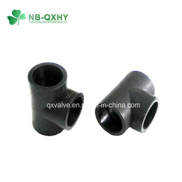 PE100 Butt Welded Socket Fusion HDPE Pipe Fitting for Gas Supply from Round Head Code