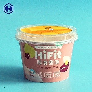 Acondicionamiento de los alimentos inmediatos a prueba de calor plástico de las tazas de café de la sopa caliente