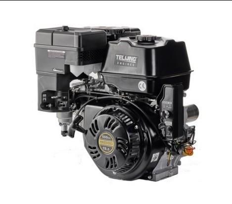 Motor de gasolina OHV 500cc 19.5hp Duplo cilindro 4 tempos com retrocesso ou arranque elétrico