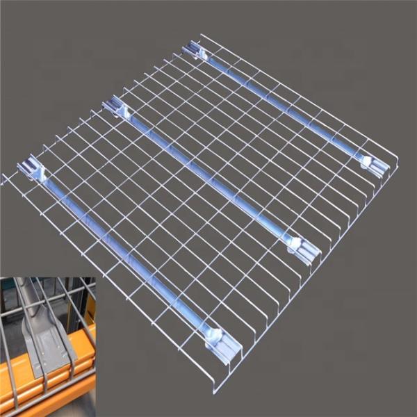 Caixa de malha de fio prático de carga pesada pallet rack de malha de fio de cobertura para prateleiras