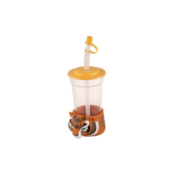 Anti Scalding Soft Vinyl Toys Cup Bottom Cover Mat Toy Custom 7cm Diameter