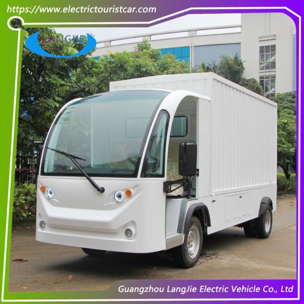 2 места 1200 кг небольшая электрическая багажная тележка AC мотор 72V электрический грузовой автомобиль для аэропорта