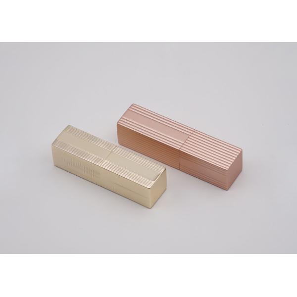 Magnet Design Square 3.8g Eco Friendly Lip Balm Containers Hot Stamping