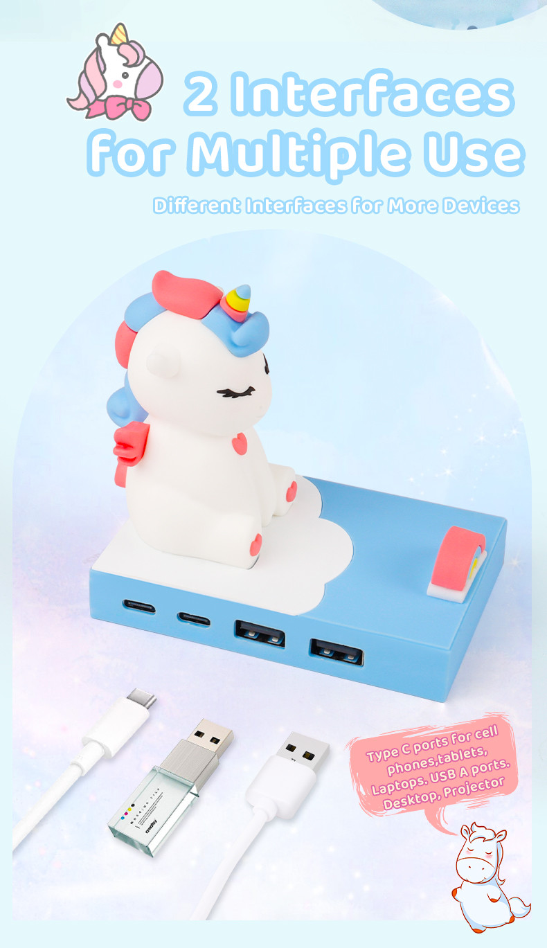 EasyCarry Multi Port Type C Station Usb C Hub Умный адаптер
