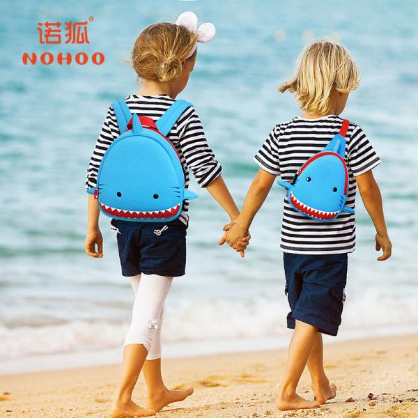 Customized Toddler Shark Backpack , Anti Water Shark Backpacks For Kids