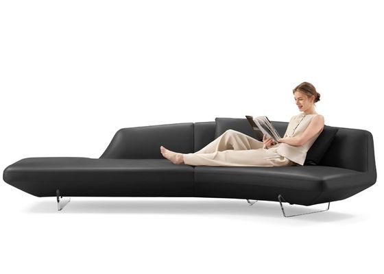 S3-Lounge Sofa with Aerospace-Inspired Design, 20 mm Acrylic Base, and Sleek Flowing Curves