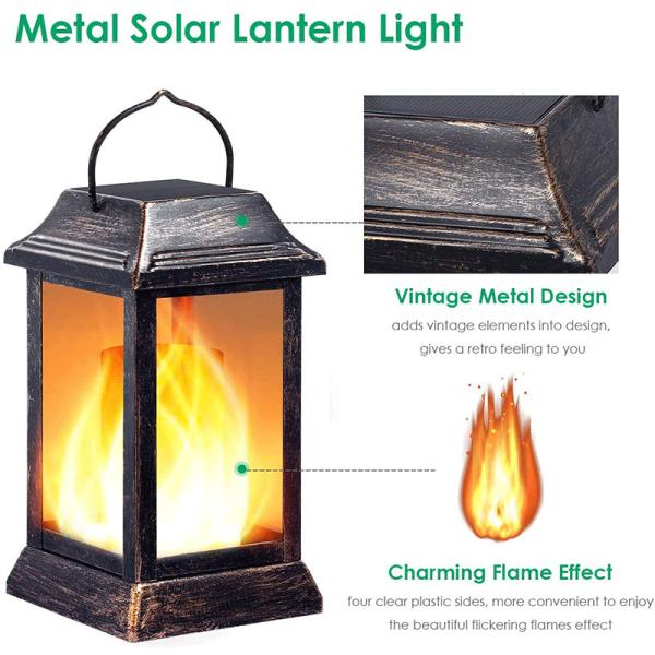 20W IP44 Waterproof Solar Powered Decorative Lanterns For Garden