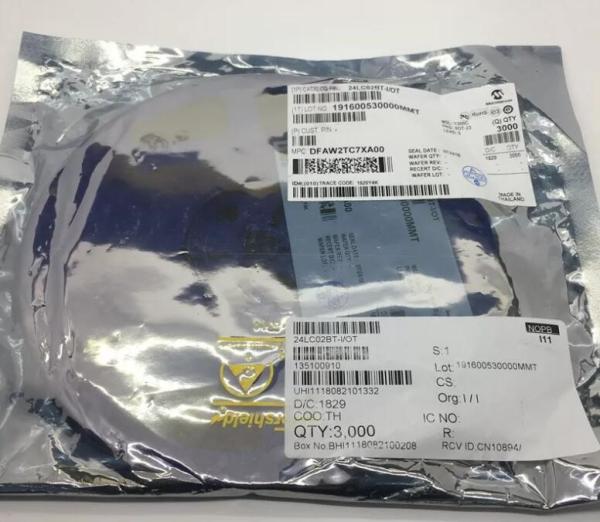 Original 24LC02BT-I/OT  from Microchip Technology