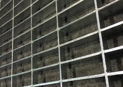 Pressure Lock Galvanized  Industrial Steel Grating For Catwalks / Platform