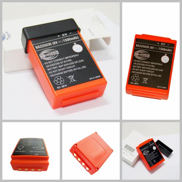 60004234 peças sobresselentes de controle remoto da bomba concreta de 1500mAh 6V HBC Radiomatic