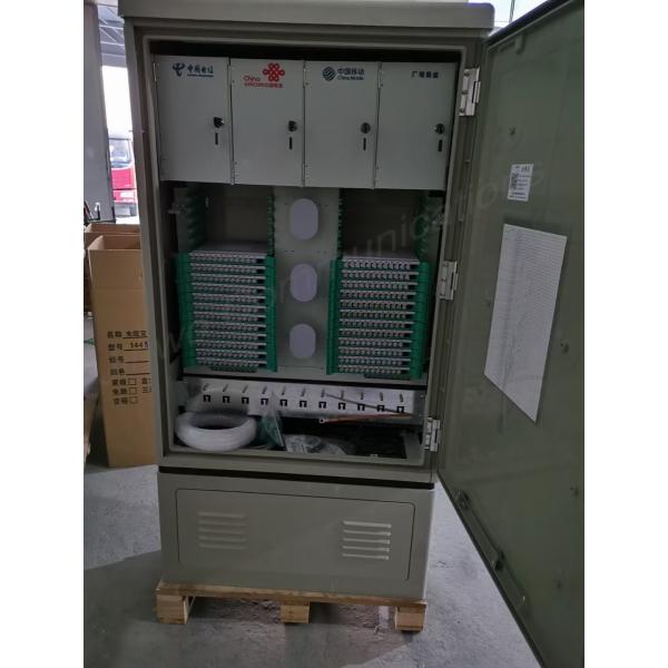144 Core FTTH Fiber Optic Splitter Box SMC Outdoor Fiber Optic Cross Connect